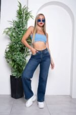 JEAN WIDE LEG OXIDO ELASTIZADO - Imagen 2