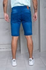 BERMUDA JEAN LOCALIZADO CON BIGOTE - Imagen 2