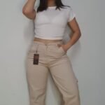 PANTALON GABARDINA WIDE LEG