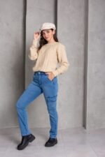 JEAN CARGO RECTO ELASTIZADO - Imagen 3