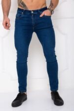 AZUL LISO ELASTIZADO - Imagen 2