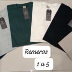 REMERAS DE ALGODÓN