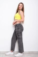 JEAN CARGO NEVADO GRIS - Imagen 3