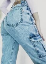 JEAN CARGO CELESTE NEVADO - Imagen 3