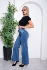 JEAN WIDE LEG ELASTIZADO - Imagen 2